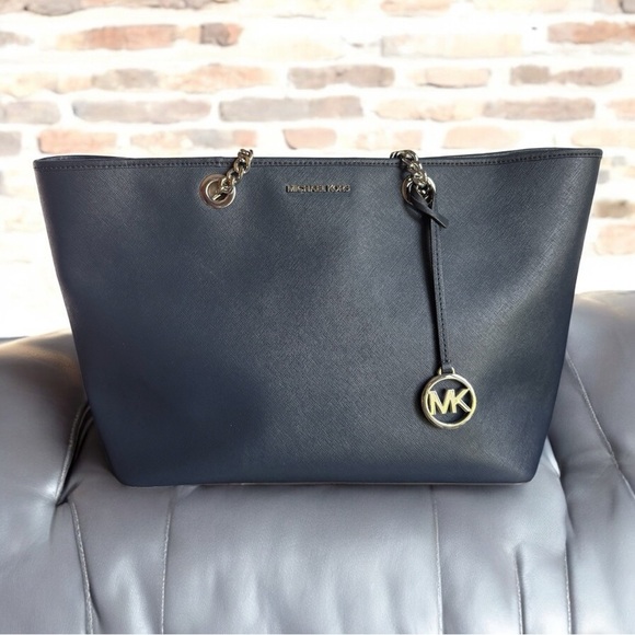 Michael Kors Tote with Silver Hardware - Picture 1 of 5